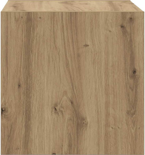 Wall Shelves Beech (2 Pieces) 37x37x37cm
