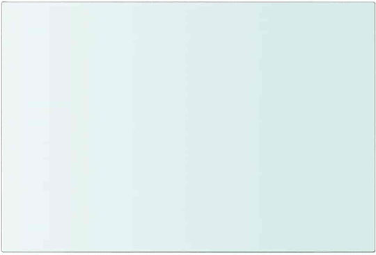 Wall Shelves Transparent 2 Pieces 20x25x0.8 cm