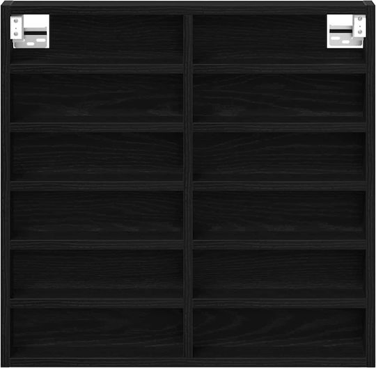 Raft Negru Stejar 60x8.5x58cm