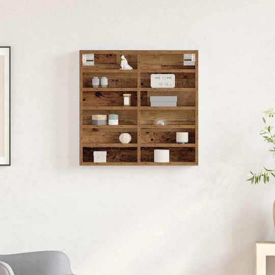 Raft Din Lemn Vechi 60x8.5x58cm