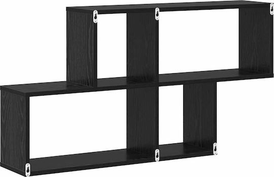 Ράφι Μαύρη Δρυς 100x20x53εκ.