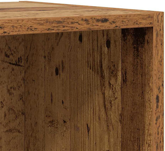 Wall Shelf Old Wood 37x37x37cm