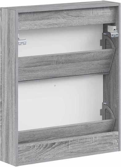 Ξύλινη Παπουτσοθήκη Zwolle 71x17x86cm