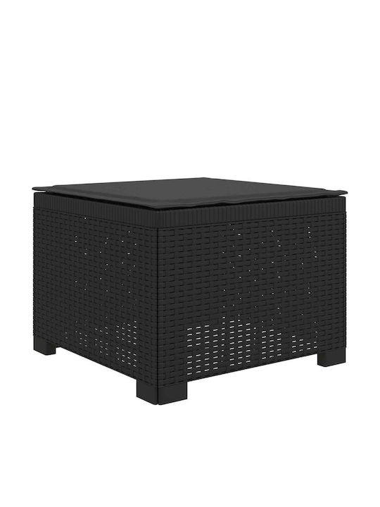 Canapea Trei Locuri De Exterior Din Rattan Cu Perne