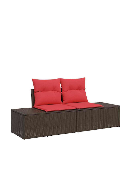 Outdoor Corner Rattan Sofa With Cushions