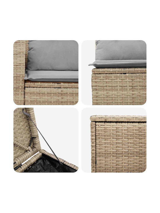 Γωνιακός Καναπές Εξωτερικού Χώρου Rattan