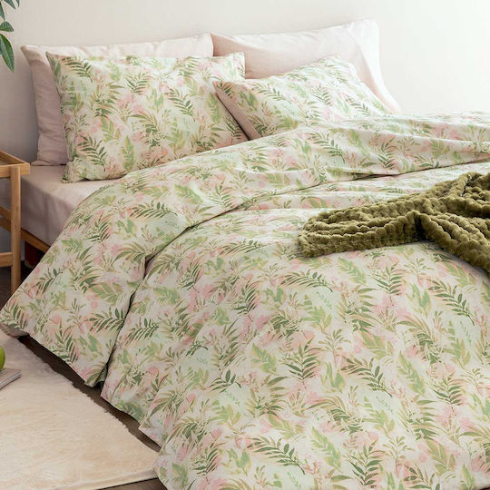 Palamaiki Fashion Life Fl6260 Set Extra Dublu 240x250cm Verde