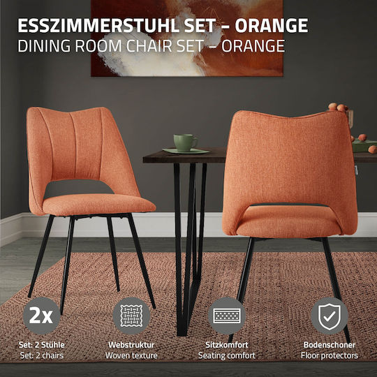 Столички Трапезария Orange 2бр