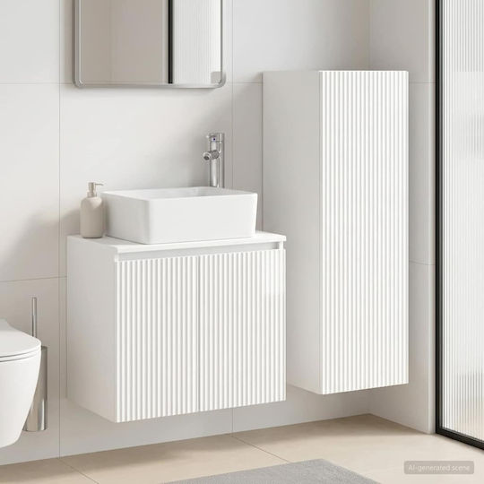 vidaXL Бял Плот без Мивка Ш33xД34.5xВ100cm vidaXL Бял Плот без Мивка Ш33xД34.5xВ100cm