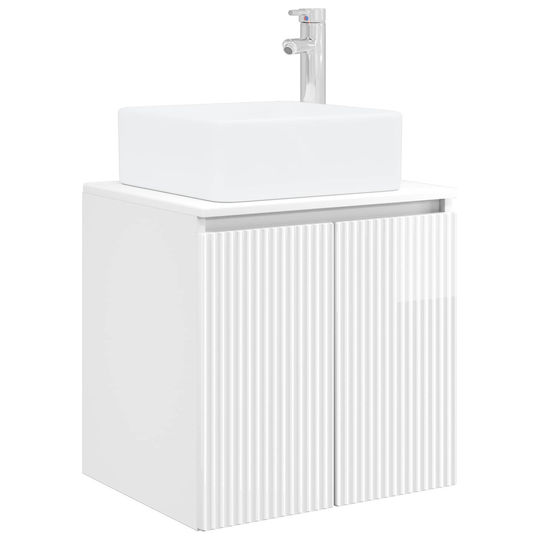 vidaXL Πάγκος χωρίς Νιπτήρα Μ33xΒ34.5xΥ100cm Λευκό