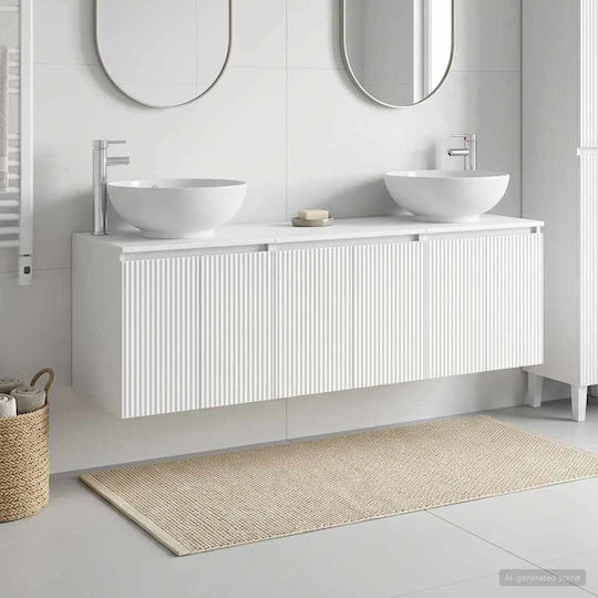 vidaXL Badezimmer Waschtisch-Einheit ohne Waschbecken M49.5xB44.5xH65cm Weiß vidaXL Badezimmer Waschtisch-Einheit ohne Waschbecken M49.5xB44.5xH65cm Weiß
