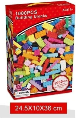 Velve Cuburi de construit educative pentru 6+ ani 1000 buc
