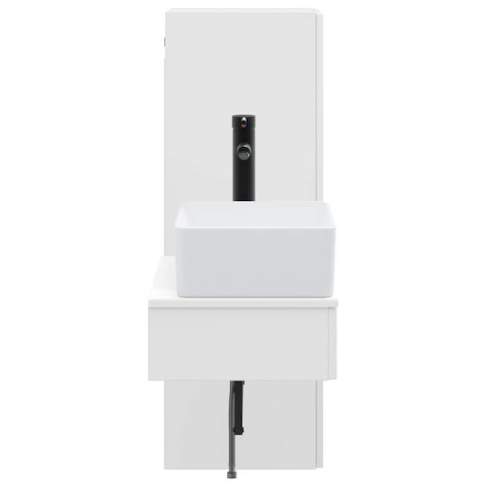 vidaXL Bathroom Vanity Unit Without Sink W33xD34.5xH100cm White