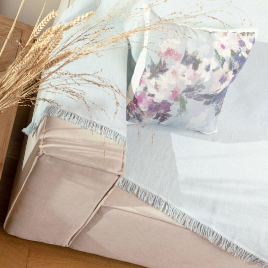 Borea Aztek Zweisitzer-Sofa Überwurf 180x250cm Rosa