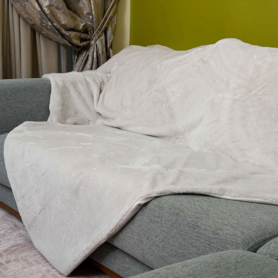 Διθέσιου Καναπέ Π160xΜ240cm Ivory