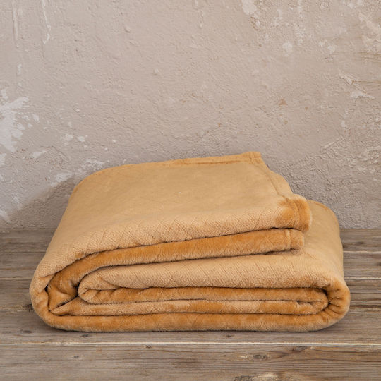 Kocoon Cosy Three-Seater Sofa Throw Jacquard 180x300cm Beige