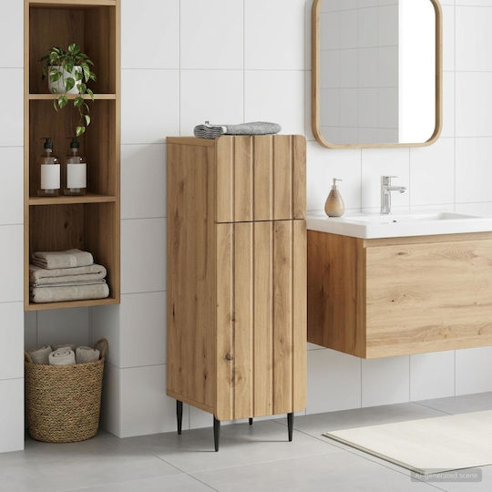 vidaXL Dulap de baie 30x31x79.5cm Stejar