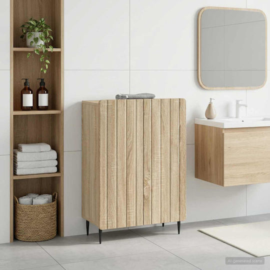 vidaXL Ντουλάπι Μπάνιου 59.5x31x79.5cm Sonoma