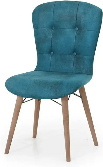 Scaun Sala De Mese Cobalt Cu Material Textil Cobalt Albastru