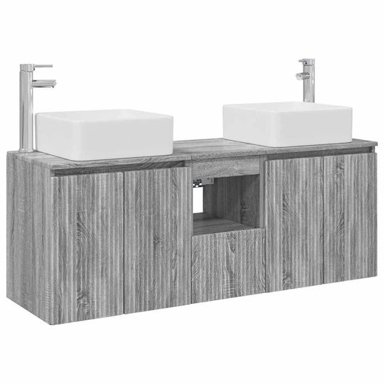 vidaXL Πάγκος χωρίς Νιπτήρα Μ53xΒ35xΥ63cm Γκρι Sonoma