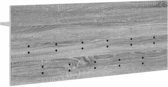 vidaXL Стенна окачалка 100x12x40см 1бр