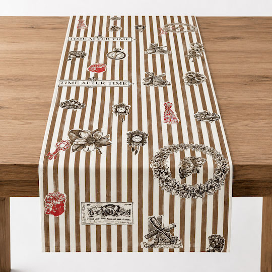 Xionoula Home Τραπεζομάντηλο Time After Time 35x55εκ.