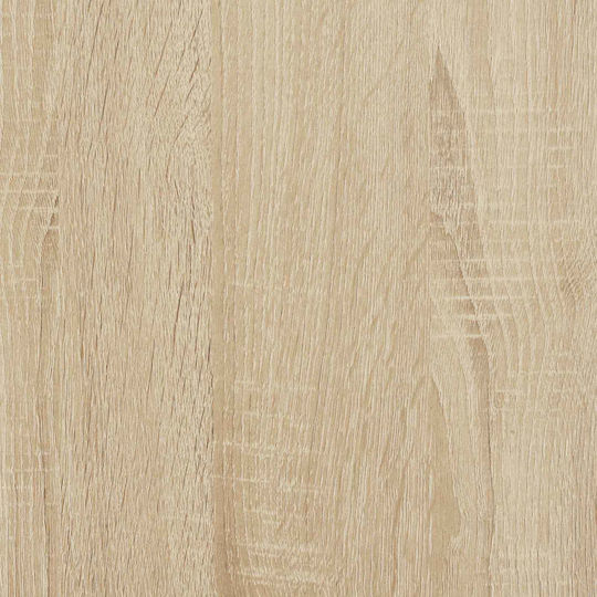 vidaXL Κρεμάστρα Τοίχου Ξύλινη Καφέ 60x10.5x10.5cm