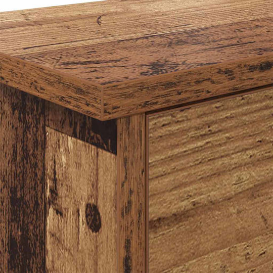 vidaXL Κρεμάστρα Τοίχου Ξύλινη Καφέ 80x30x20cm