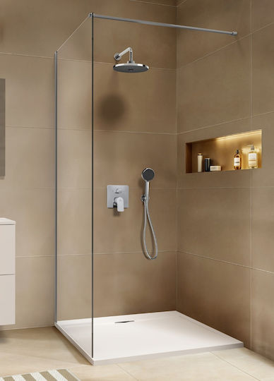 Ideal Standard Built-in Faucet Mixer for Shower 2 Exits Silver
