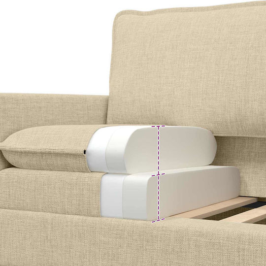 vidaXL Wohnzimmermöbel-Set 2-Sitzer & Sessel