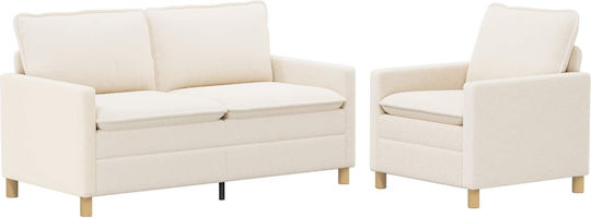 Living Room Furniture Set 2-Seater & Armchair