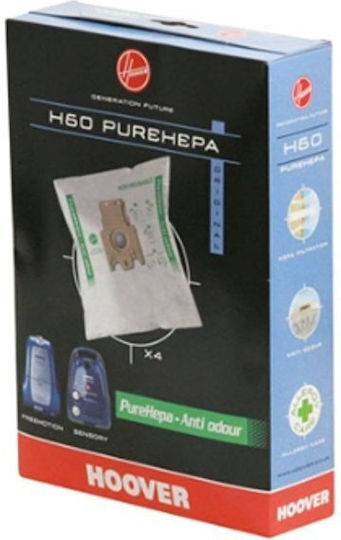 Памучни Торбички За Прахосмукачка Hoover Original H60 Purehepa