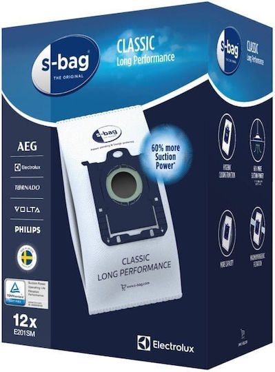 Торби за прахосмукачка 12бр Съвместима с прахосмукачка AEG / Electrolux / Philips