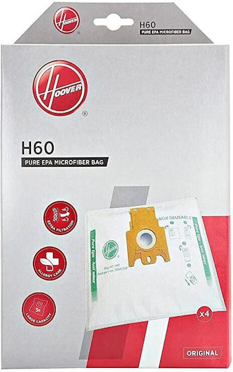 Памучни Торбички За Прахосмукачка Hoover Original H60 Purehepa