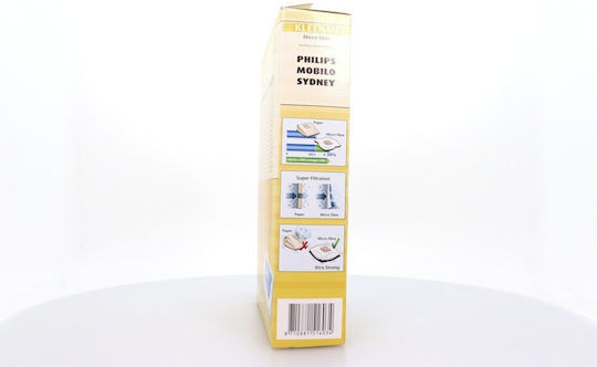 Kleenair PH6 Sac Aspirator 5buc Compatibil cu Aspirator Philips / AEG