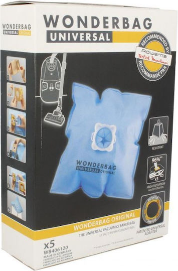 Wunderbeutel Papiersäcke für Staubsauger Rowenta Original Wonderbag Classic Universell
