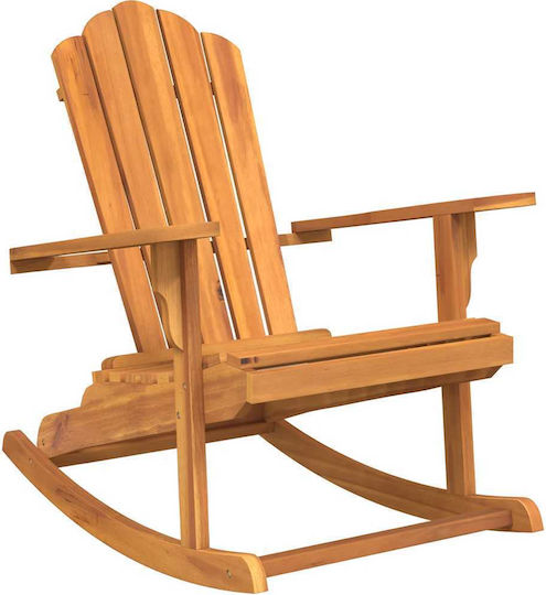 Люлеещ Се Дървен Градински Стол Adirondack Teak 77x100x98см