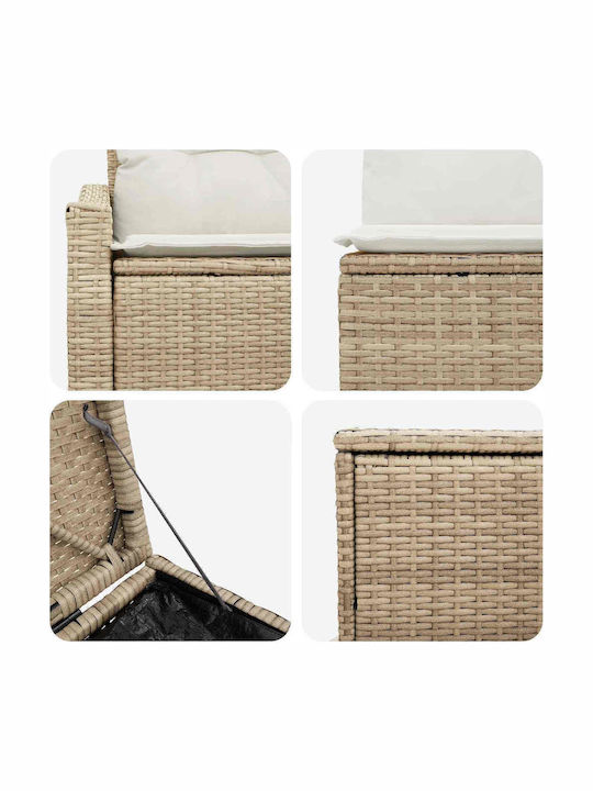 Γωνιακός Καναπές Εξωτερικού Χώρου Rattan