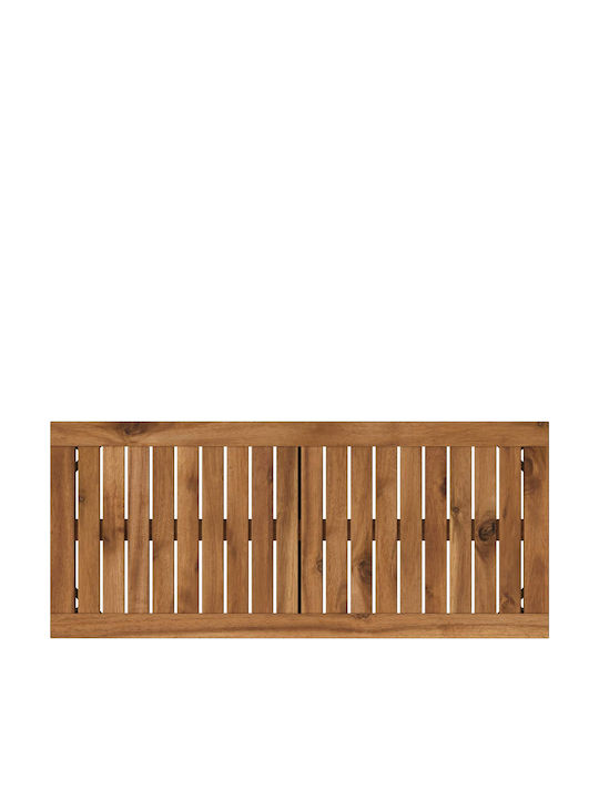Outdoor Wooden Bench 80.5x35x45cm