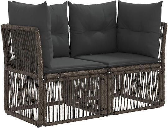 Set Cameră De Zi Exterior 12 Piese Vidaxl Cu Perne