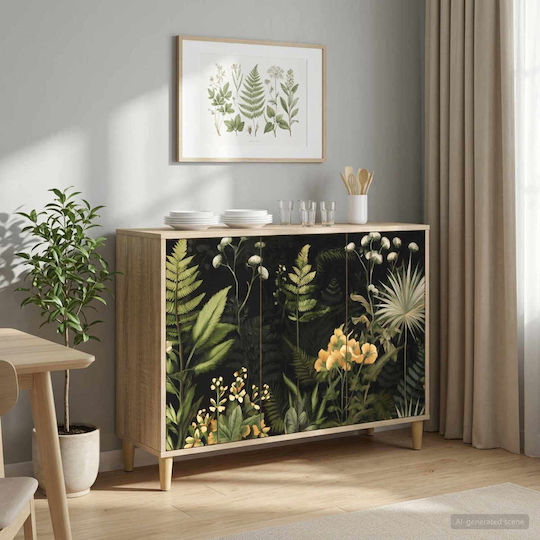 Μπουφές Ommen Ξύλινος 102x33x75cm Μπουφές Ommen Ξύλινος 102x33x75cm