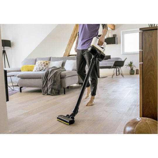 Karcher VC 4 Cordless Myhome Pet Презареждаща Вертикална Прахосмукачка 2 в 1 Stick и Ръчна 21.6V Бяла