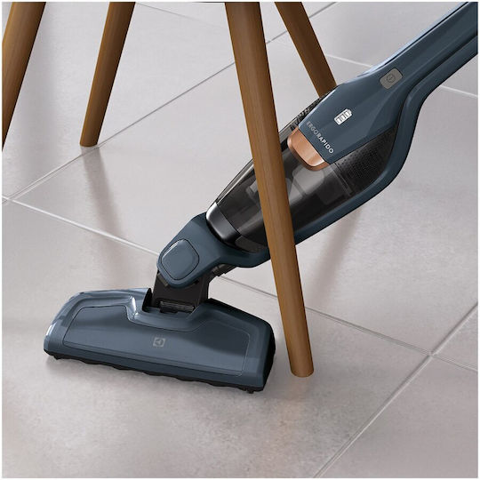 Electrolux Ergorapido Classic Wiederaufladbarer Stielstaubsauger Blau