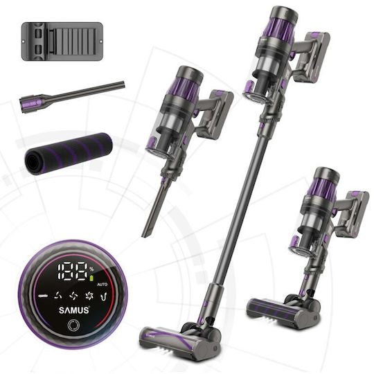 Samus Power Reîncărcabilă Aspirator 2 în 1 Stick & De Mână 29.6V Gri