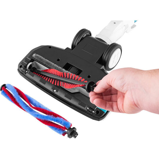 ECG VT3620 Wiederaufladbarer Stielstaubsauger 2 in 1 Stick & Hand 22.2V Blau