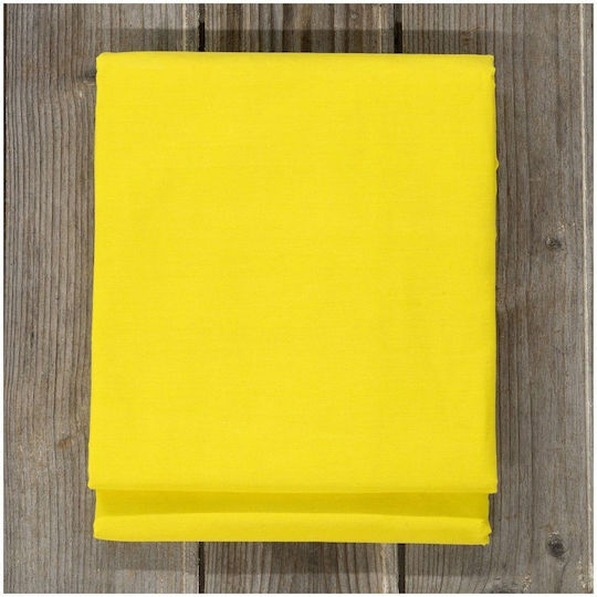 Nima Sheet Super-Double 240x260cm. Unicolors Yellow