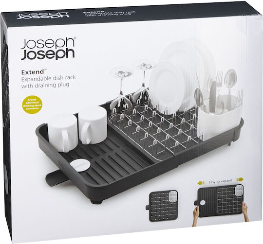 Joseph Joseph Geschirrabtropfer & Abtropfgitter Kunststoff Graues 52.7x36.4x16.1cm