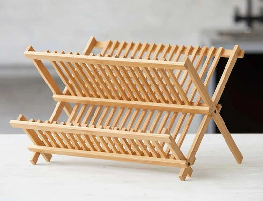 Koopman Στραγγιστήρι Νεροχύτη Ξύλινο Καφέ 42x35x38cm