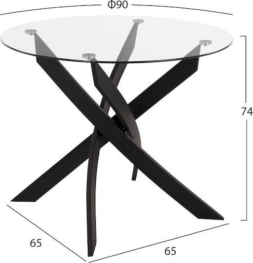 Esszimmermöbel-Set Jafaru Mit 2 Stücken Stuhl 90x90cm