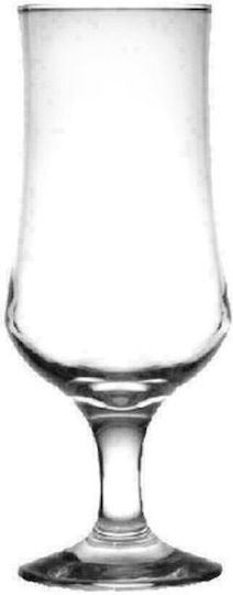 Uniglass Ariadne Glass Beer, μπίρας made of Glass Goblet 365ml